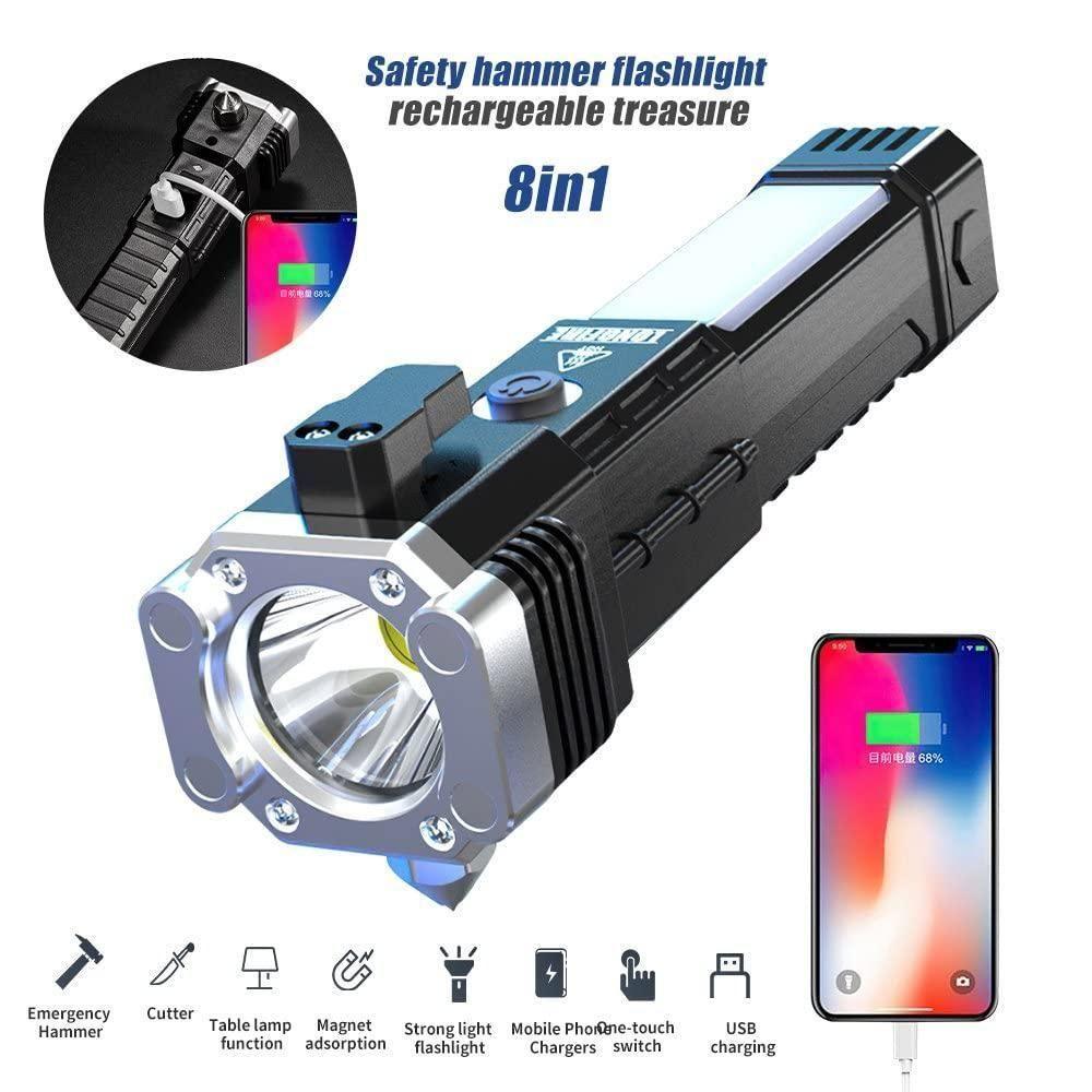 Longfire™ Portable Rechargeable Torch LED Flashlight