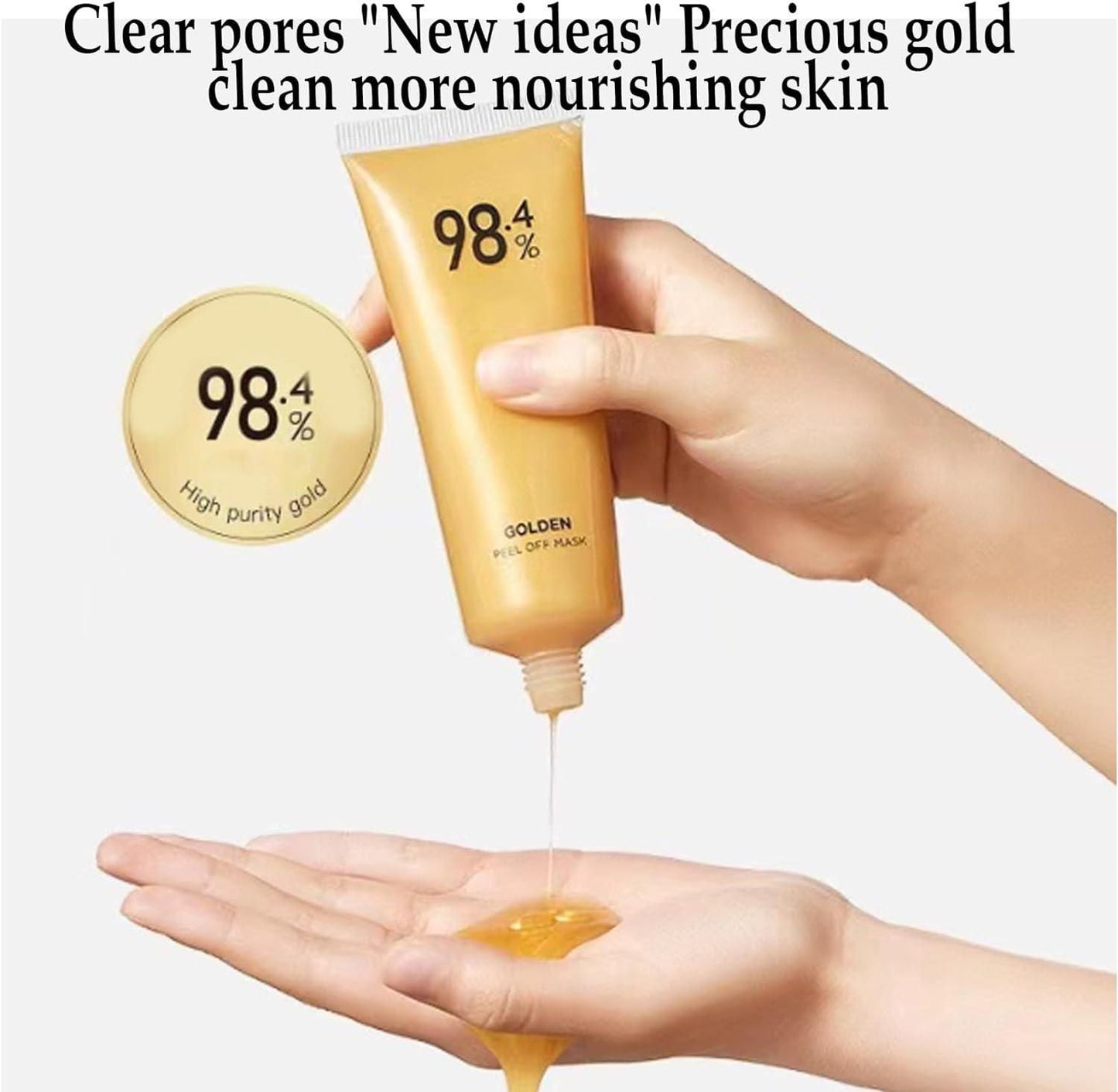 Beilingmei Pure Gold Peel-Off Mask (Pack of 2)