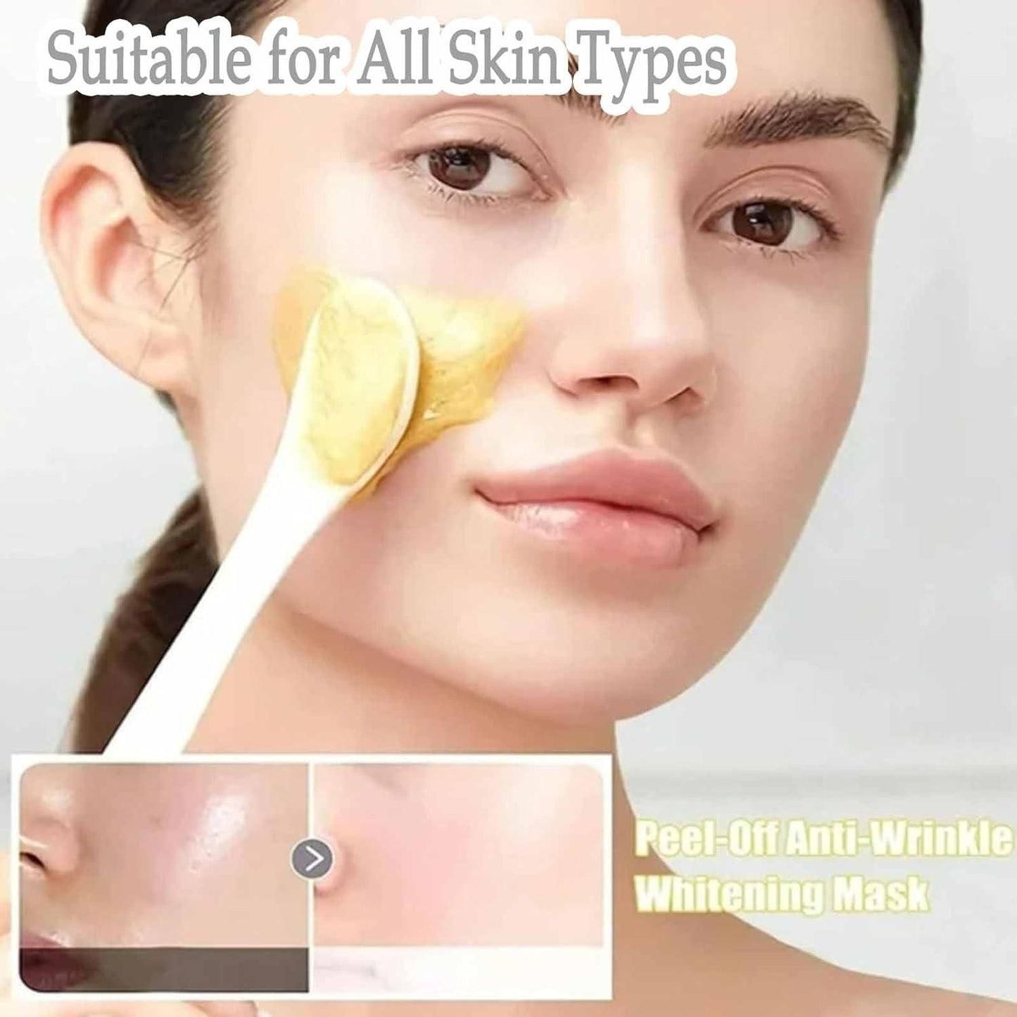 Beilingmei Pure Gold Peel-Off Mask (Pack of 2)
